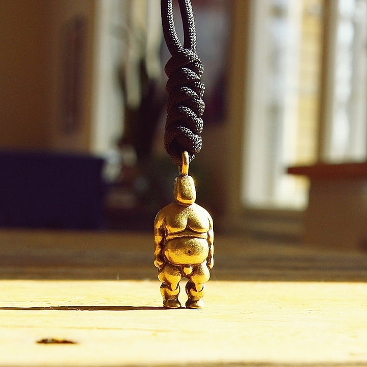 Porte-clés Lucky Fat Man