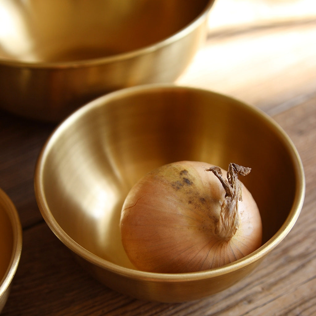 Round Brass Bowl XL/16