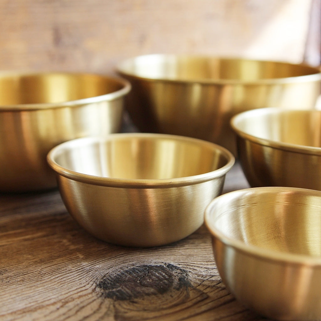 Round Brass Bowl XL/16