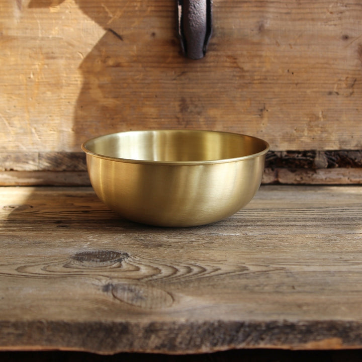 Round Brass Bowl XL/16