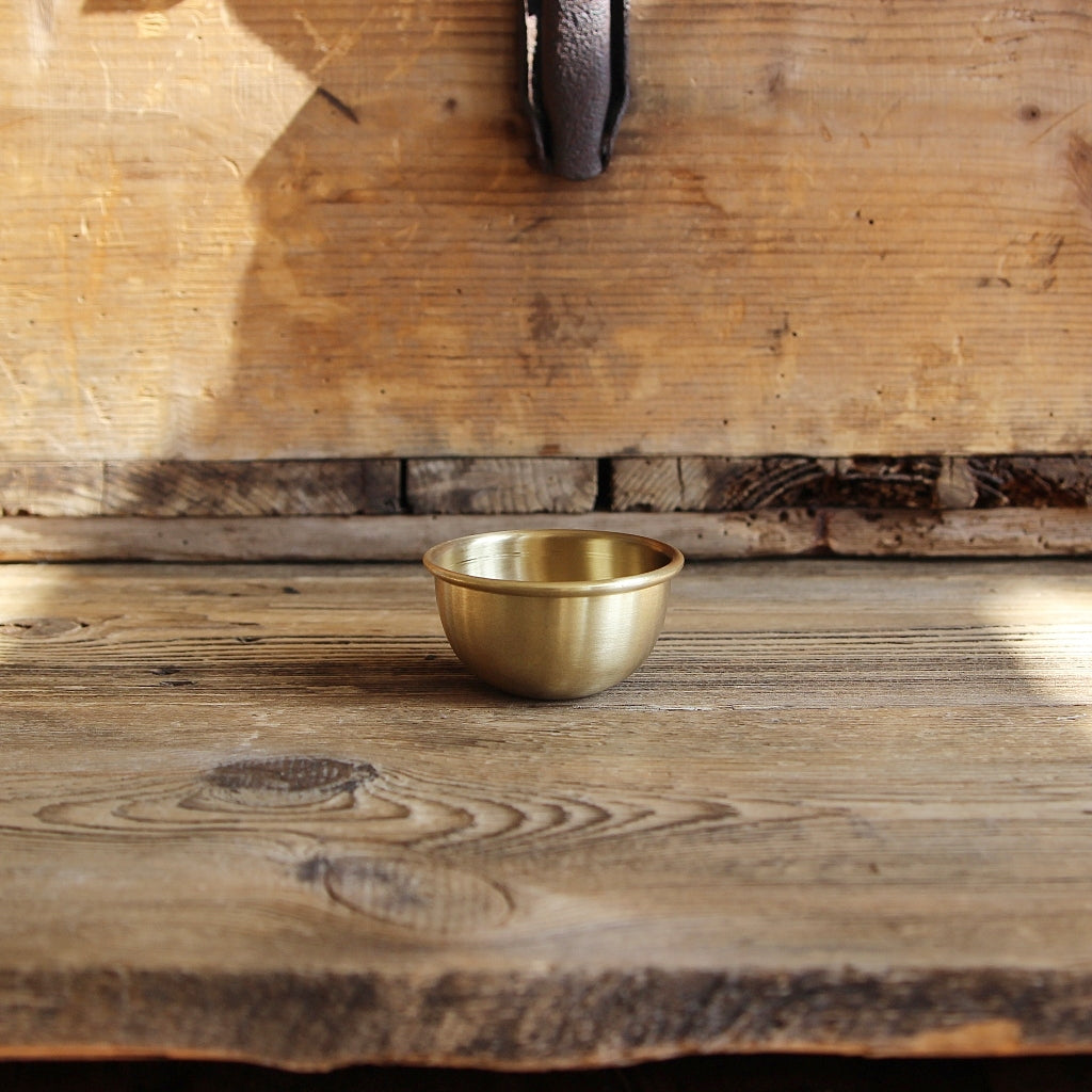 Round Brass Bowl XS
