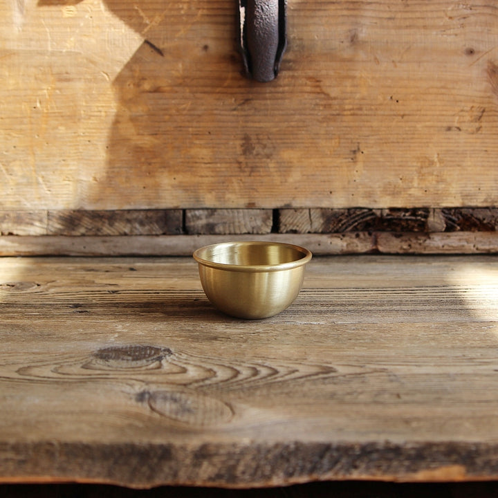 Round Brass Bowl XS