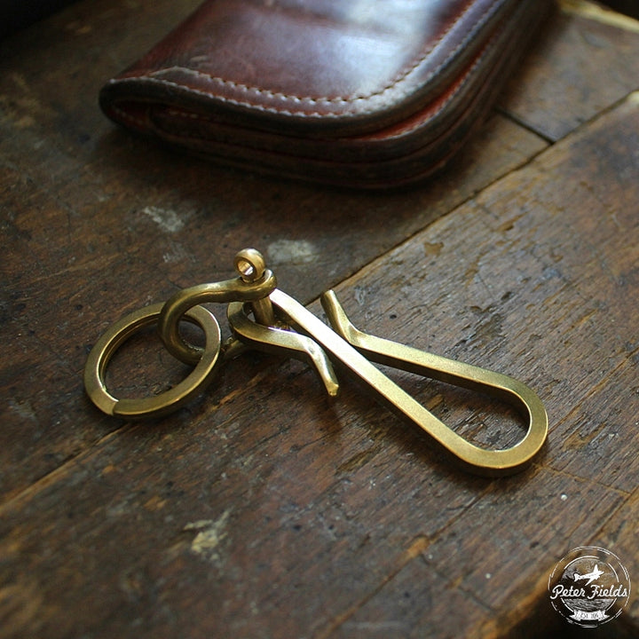 Key chain in brass