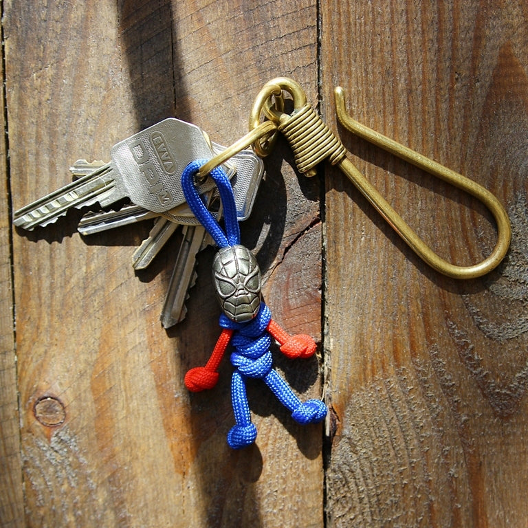 Spiderman Keychain, Paracord Buddy