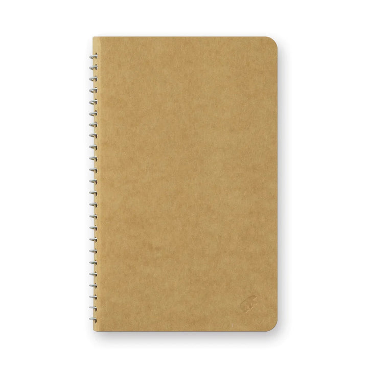 Spiral Ring Notebook Blank MD Paper A6