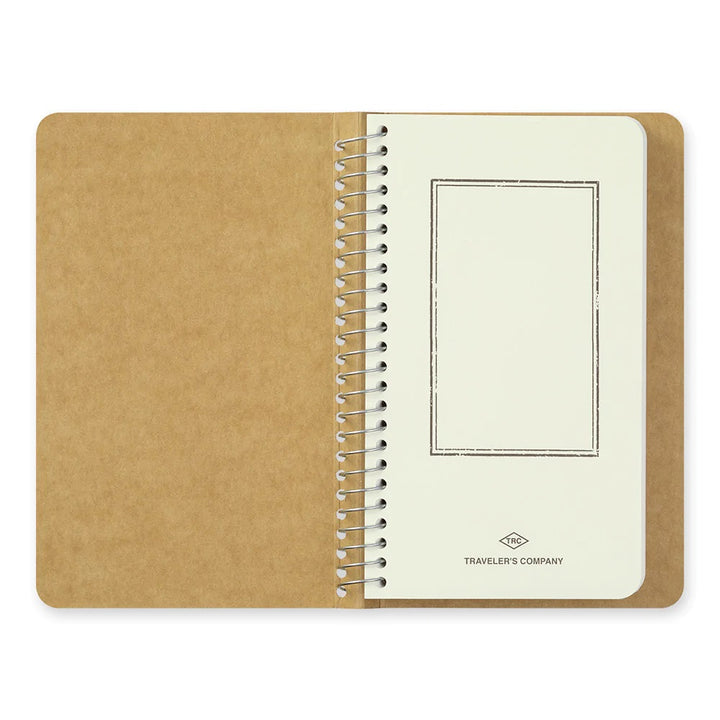 Spiral Ring Notebook Blank MD Paper A6