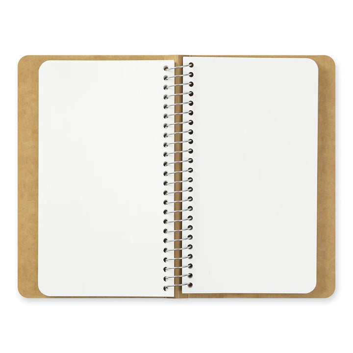 Spiral Ring Notebook Blank MD Paper A6