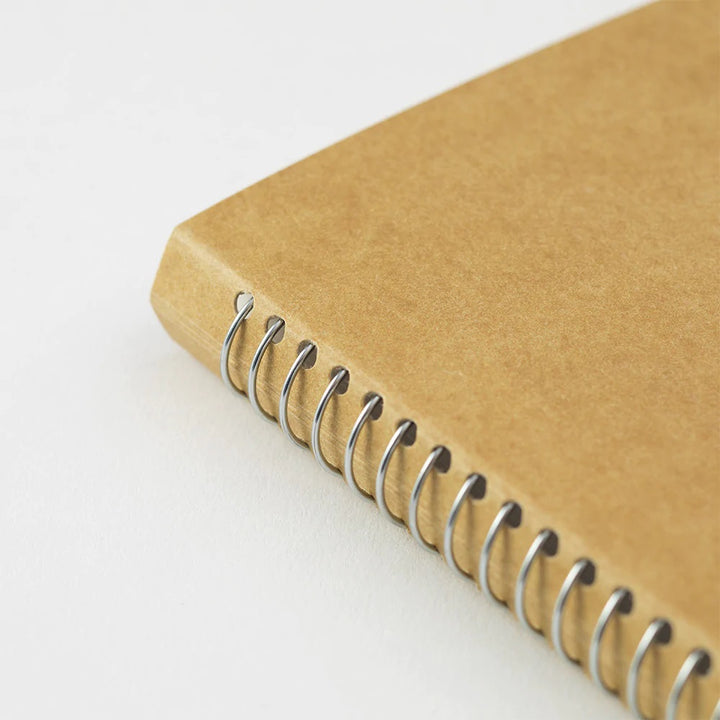 Spiral Ring Notebook Blank MD Paper A6
