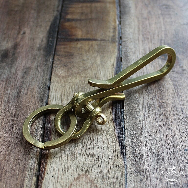 Key chain in brass