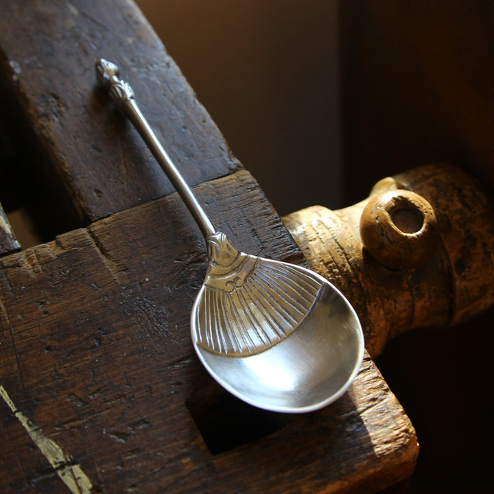 Zinnlöffel Coclea zum Servieren von Zucker oder Kaffee