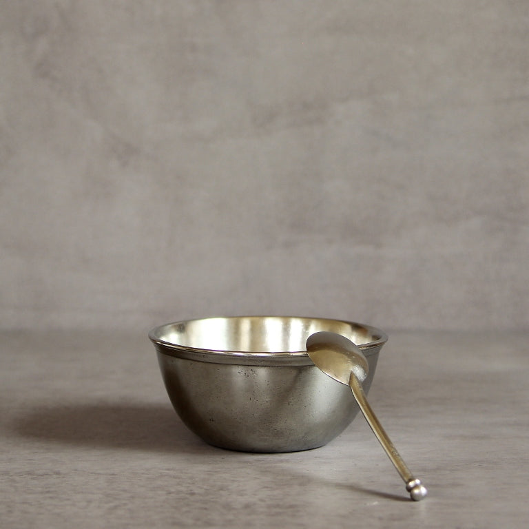 Zinnlöffel Ovo als Kaffeelöffel für Espresso oder Kaffee